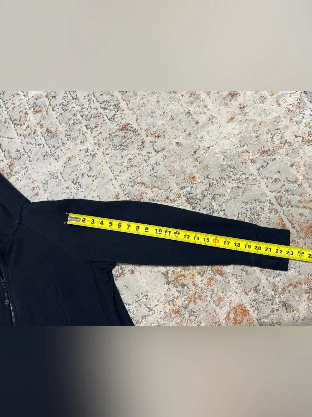 Lululemon Scuba Full-Zip Hoodie size 20 black